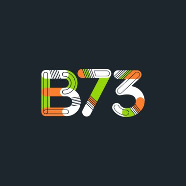 Harf ve sayı logosu B73