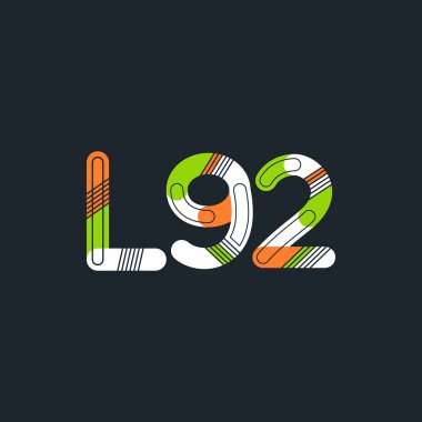 Harf ve sayı logosu L92