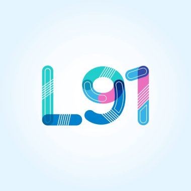 Harf ve sayı logosu L91