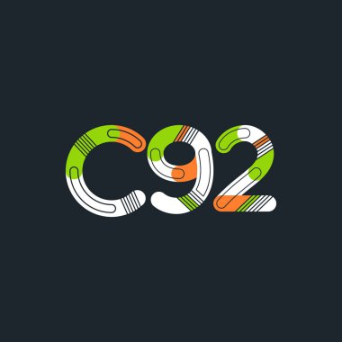 Harf ve sayı logosu C92