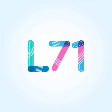 Harf ve sayı logosu L71