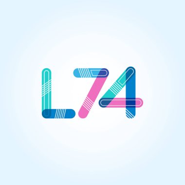 Harf ve sayı logosu L74