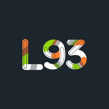 Harf ve sayı logosu L93