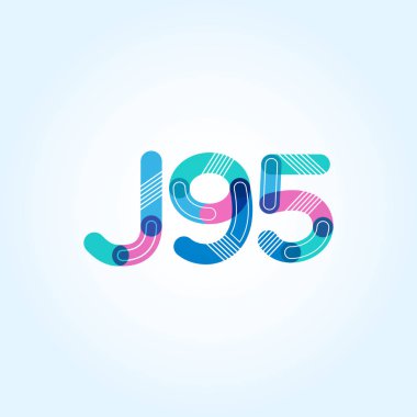 Harf ve sayı logosu J95