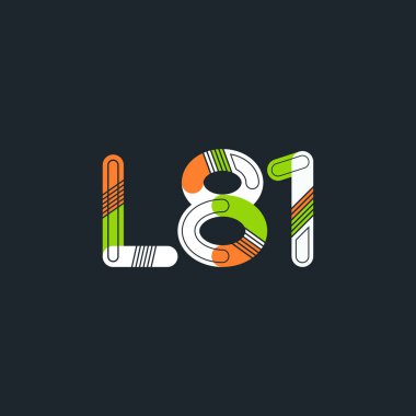 Harf ve sayı logosu L81