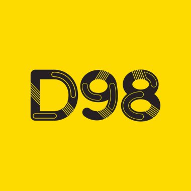 Harf ve sayı logosu D98