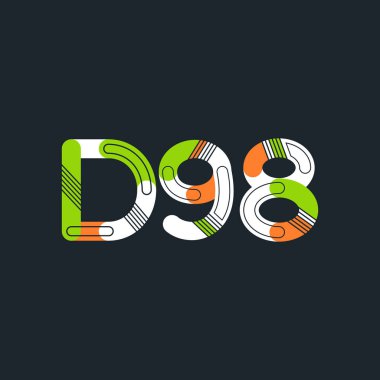 Harf ve sayı logosu D98