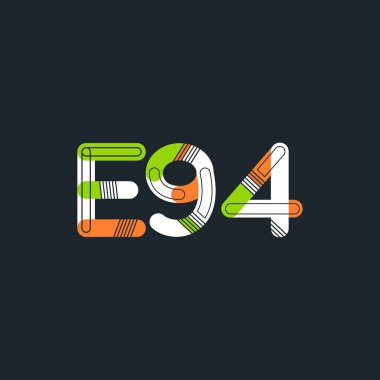 Harf ve sayı logosu E94