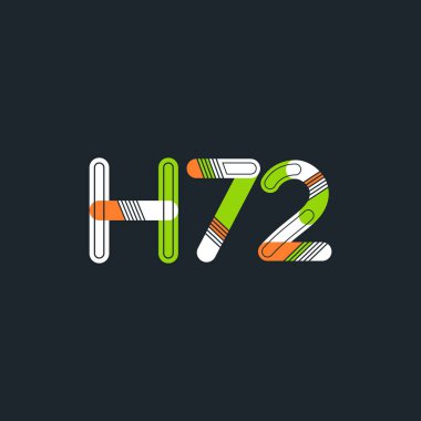 Harf ve sayı logosu H72