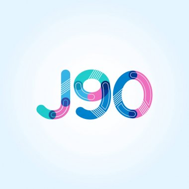 Harf ve sayı logosu J90