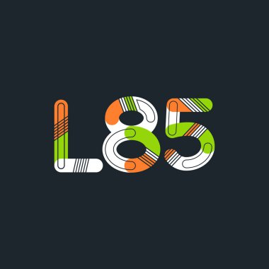 Harf ve sayı logosu L85