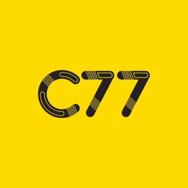 Harf ve sayı logosu C77