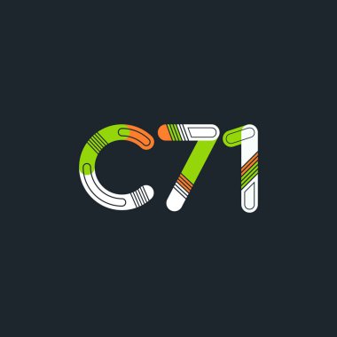 Harf ve sayı logosu C71