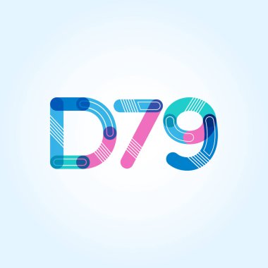 Harf ve sayı logosu D79