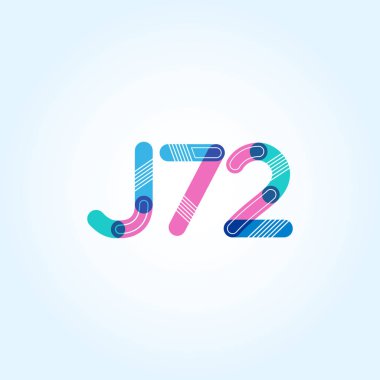 Harf ve sayı logosu J72