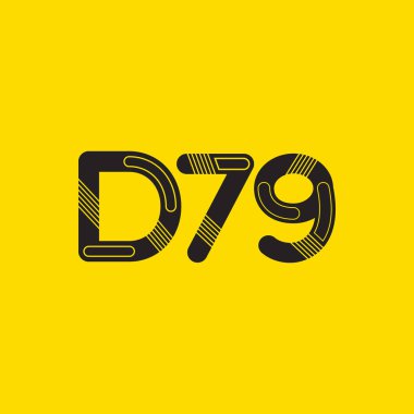 Harf ve sayı logosu D79