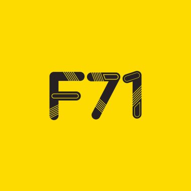 Harf ve sayı logosu F71