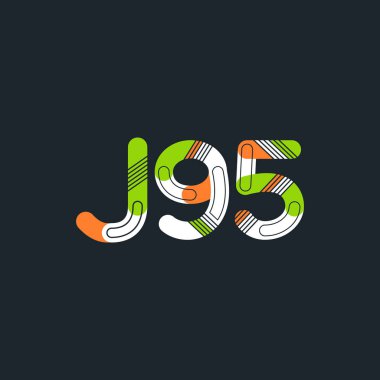 Harf ve sayı logosu J95