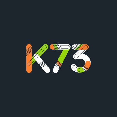 Harf ve sayı logosu K73
