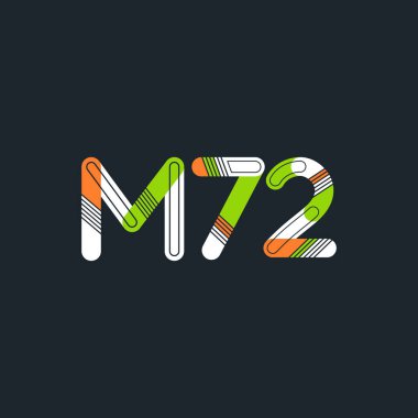 Harf ve sayı logosu M72