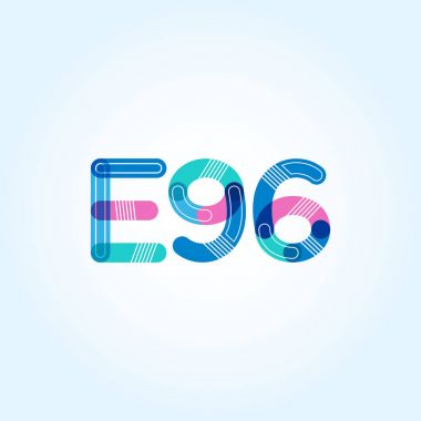 Harf ve sayı logosu E96