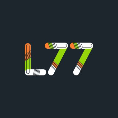 Harf ve sayı logosu L77