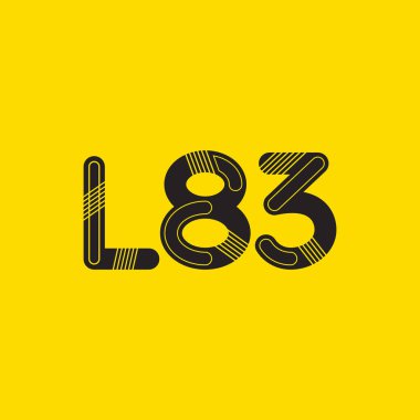 Harf ve sayı logosu L83