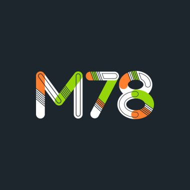 Harf ve sayı logosu M78