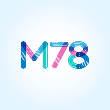 Harf ve sayı logosu M78