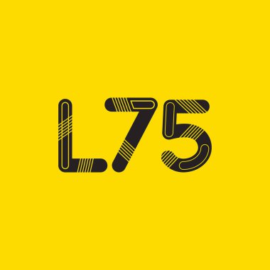 Harf ve sayı logosu L74