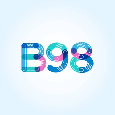 Harf ve sayı logosu B98