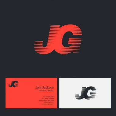 JG harfler şirket logosu 