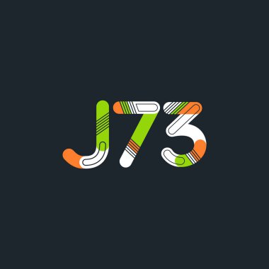 Harf ve sayı logosu J73