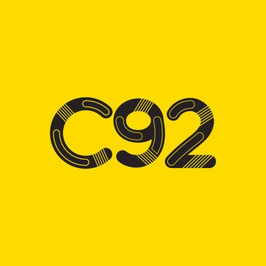 Harf ve sayı logosu C92
