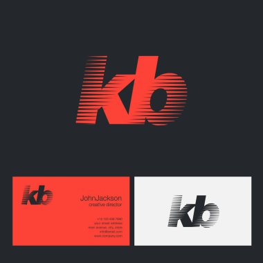 KB harfler şirket logosu 