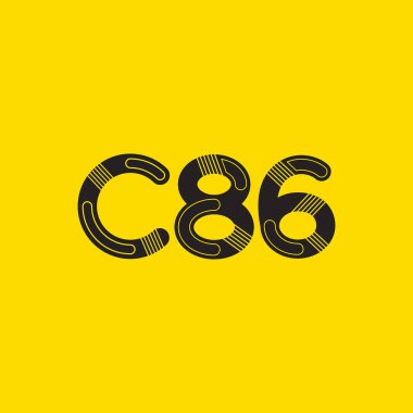 Harf ve sayı logosu C86