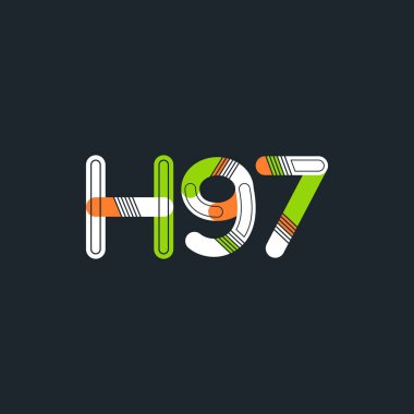 Harf ve sayı logosu H97