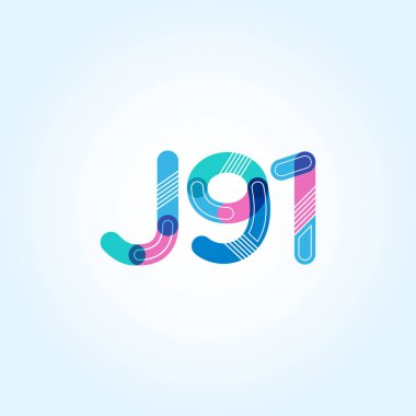 Harf ve sayı logosu J91
