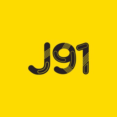 Harf ve sayı logosu J91