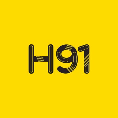Harf ve sayı logosu H91