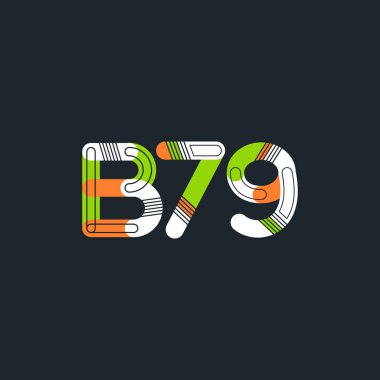 Harf ve sayı logosu B79