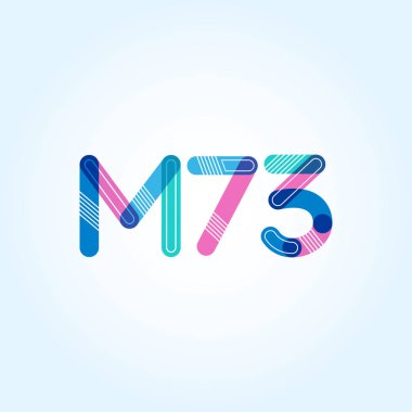 Harf ve sayı logosu M73