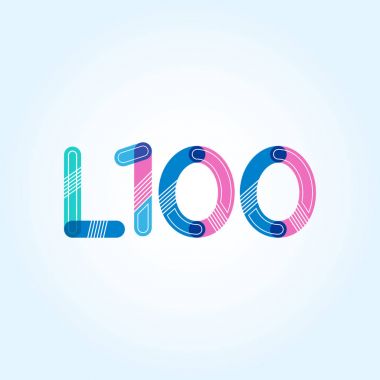 Harf ve sayı logosu L100