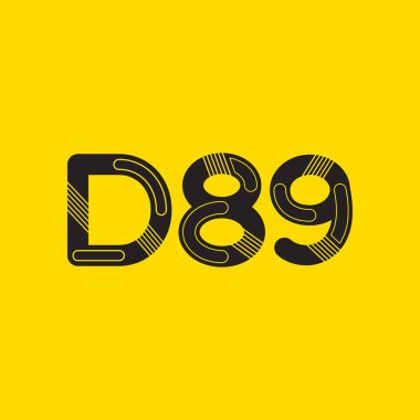 Harf ve sayı logosu D89