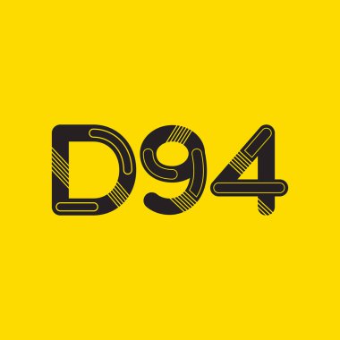 Harf ve sayı logosu D94