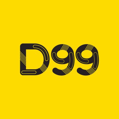 Harf ve sayı logosu D99