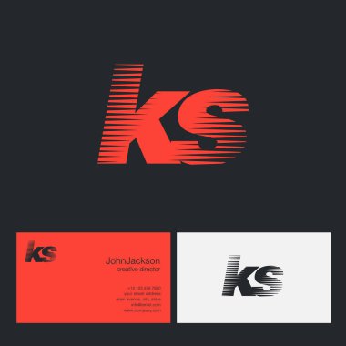 KS harfler şirket logosu 