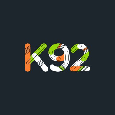 Harf ve sayı logosu K92