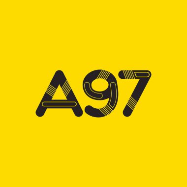 Harf ve sayı logosu A97