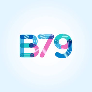 Harf ve sayı logosu B79